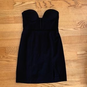 Nasty Gal black mini dress